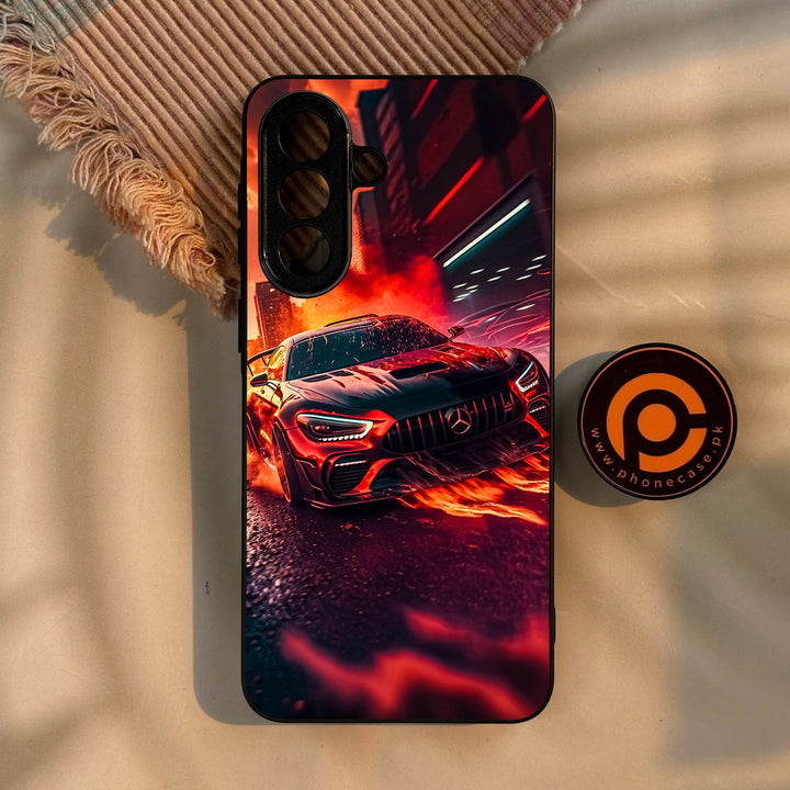 Samsung Galaxy A57 5G - Racing Series 2.0 Design 8 - Premium Metal Printed Soft Bumper Shock Proof Case