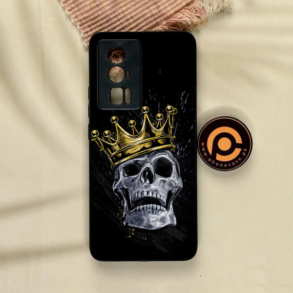 Xiaomi Redmi K60 Pro - King Design 5 - Premium Metal Printed Soft Bumper Shock Proof Case
