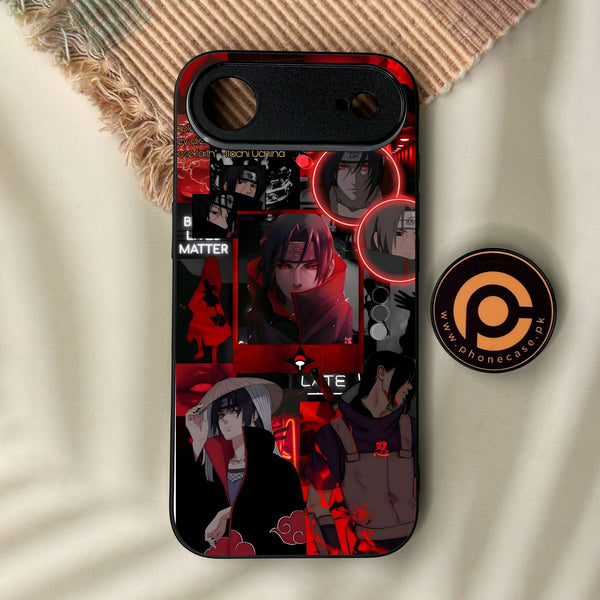 iPhone Air - Itachi Aesthetic - Premium Metal Printed Soft Bumper Shock Proof Case