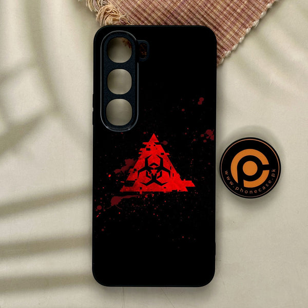 Vivo Y21d - Biohazard Design 4 - Premium Metal Printed Soft Bumper Shock Proof Case