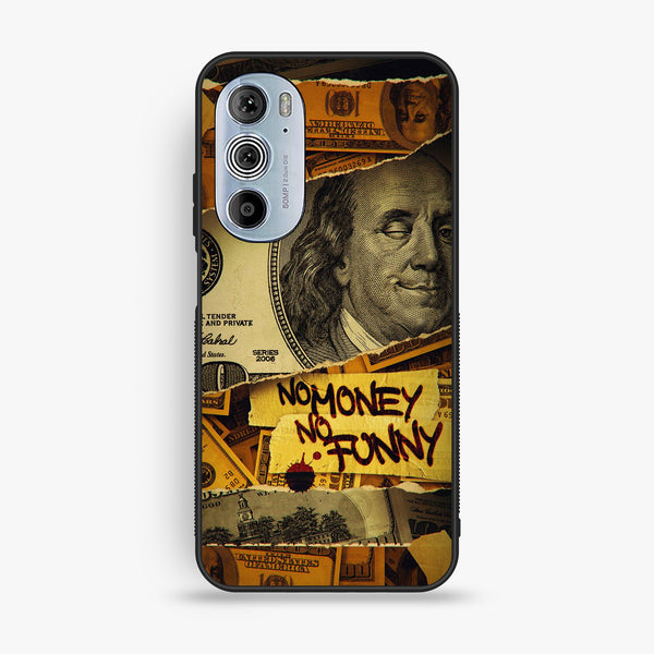 Motorola Edge 30 Pro - Dollar Design 1 - Premium Metal Printed Soft Bumper Shock Proof Case