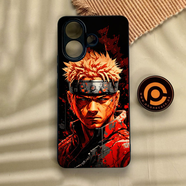 Vivo V60 Lite  - Anime 2.0 Design 5 - Premium Metal Printed Soft Bumper Shock Proof Case