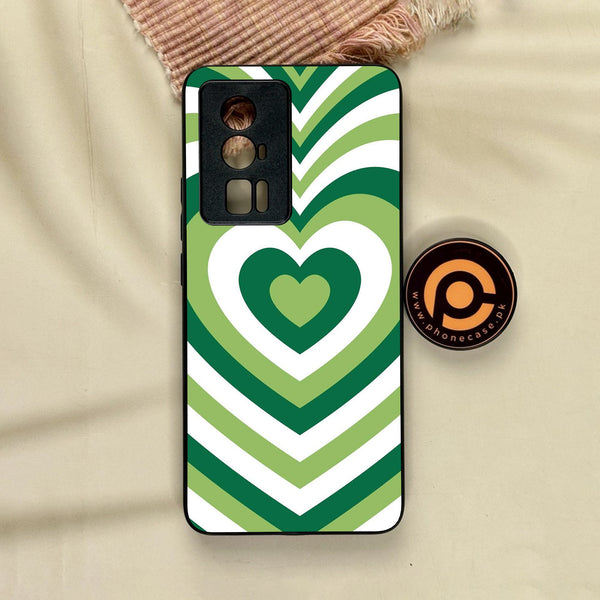 Xiaomi Redmi K60 Pro - Heartbeat Design 4 - Premium Metal Printed Soft Bumper Shock Proof Case