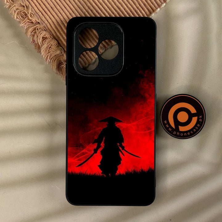 Honor X8d - Ninja Design 1 - Premium Metal Printed Soft Bumper Shock Proof Case