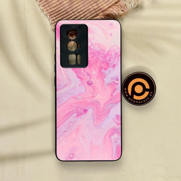 Xiaomi Redmi K60 Pro - Pink Design 6 - Premium Metal Printed Soft Bumper Shock Proof Case