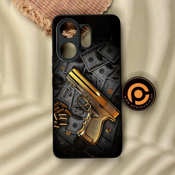 Vivo V60 - Dollar Design 7 - Premium Metal Printed Soft Bumper Shock Proof Case