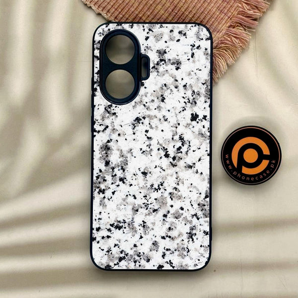 Xiaomi Poco F7 - White Design 9 - Premium Metal Printed Soft Bumper Shock Proof Case