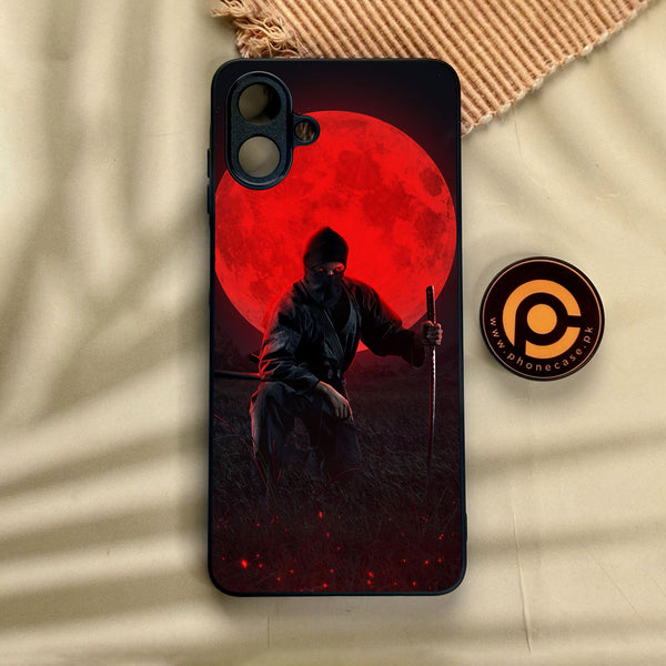 Samsung Galaxy A07 - Ninja Design 10 - Premium Metal Printed Soft Bumper Shock Proof Case