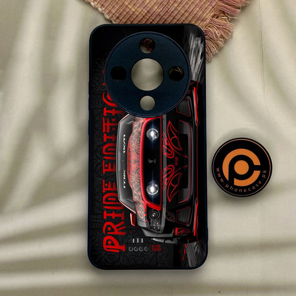 Honor x9d - Cobra X Racing Car - Premium Metal Printed Soft Bumper Shock Proof Case