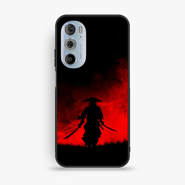 Motorola Edge 30 Pro - Ninja Design 1 - Premium Metal Printed Soft Bumper Shock Proof Case