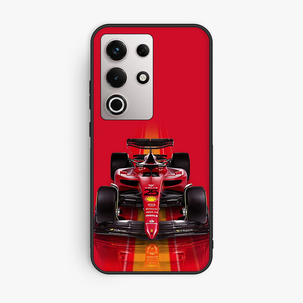 Itel S25 Ultra - Formula 1 Design - Premium Metal Printed Soft Bumper Shock Proof Case
