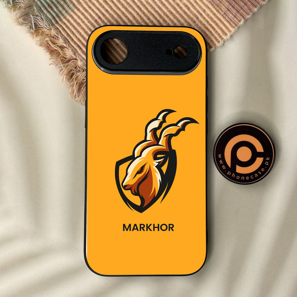 iPhone Air - Markhor Design 7 - Premium Metal Printed Soft Bumper Shock Proof Case
