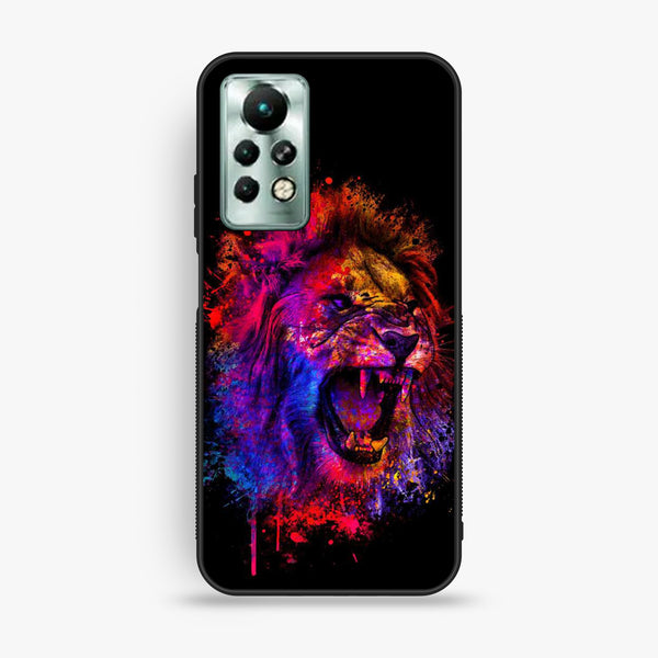 Infinix Note 11 Pro - Tiger 2.0 Design 5 - Premium Metal Printed Soft Bumper Shock Proof Case