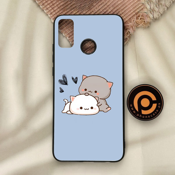 Honor 9X Lite - Cute Bubu Dudu Design 3 - Premium Metal Printed Soft Bumper Shock Proof Case