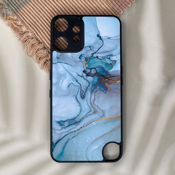 Nothing CMF Phone 2 Pro - Blue Marble Design 1 - Premium Metal Printed Soft Bumper Shock Proof Case