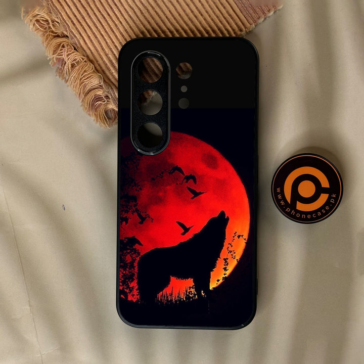 Tecno Camon 50 4G - Wolf Design 1 - Premium Metal Printed Soft Bumper Shock Proof Case