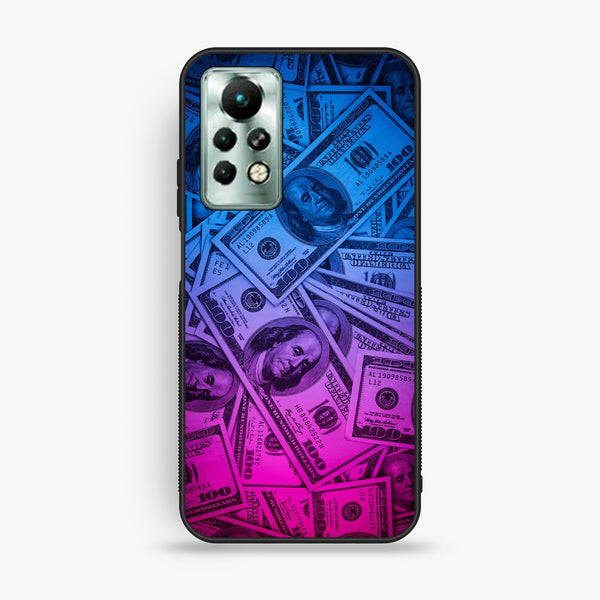 Infinix Note 11 Pro - Dollar Design 3 - Premium Metal Printed Soft Bumper Shock Proof Case
