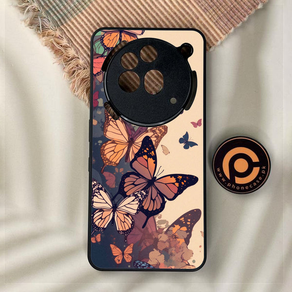 Nothing Phone 3a Pro - Butterflies Design 6 - Premium Metal Printed Soft Bumper Shock Proof Case
