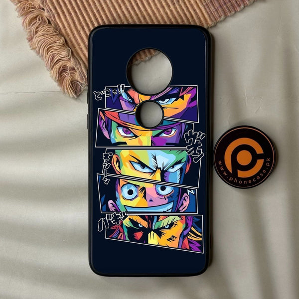 Motorola Moto G7 Plus - Anime 2.0 Design 8 - Premium Metal Printed Soft Bumper Shock Proof Case