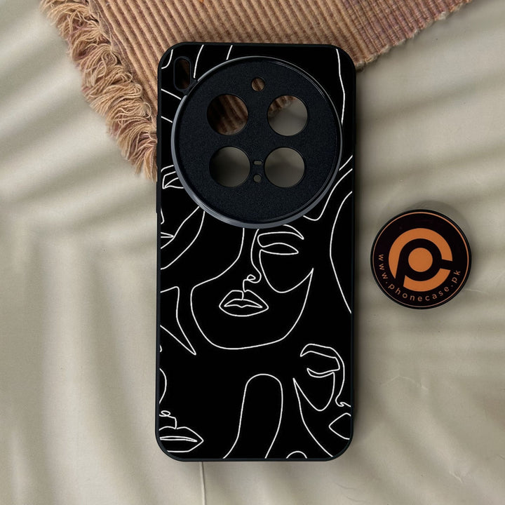 Vivo X300 Pro - Girls Design 2 - Premium Metal Printed Soft Bumper Shock Proof Case