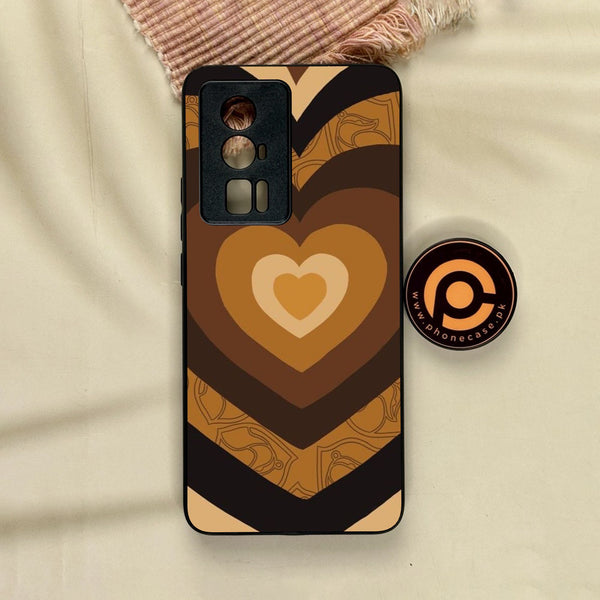 Xiaomi Redmi K60 Pro - Heart 2.0 Design 5 - Premium Metal Printed Soft Bumper Shock Proof Case