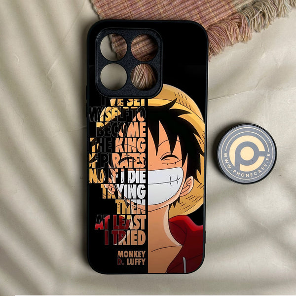 Honor X8b - Anime - Premium Metal Printed Soft Bumper Shock Proof Case