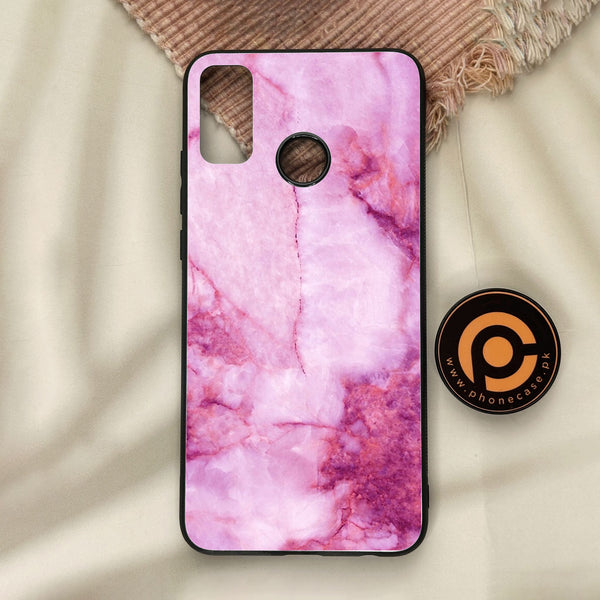 Honor 9X Lite - Pink Design 5 - Premium Metal Printed Soft Bumper Shock Proof Case