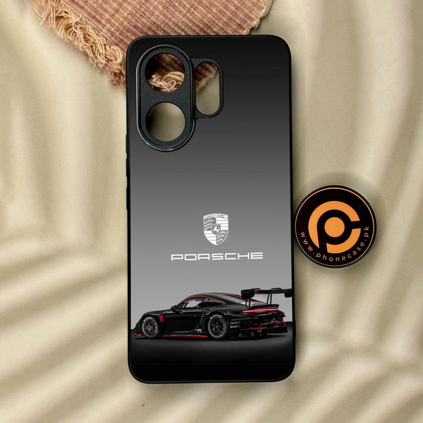 Vivo V60 - Shadow Racer - Premium Metal Printed Soft Bumper Shock Proof Case