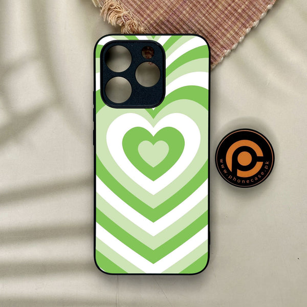 Realme 15T - Heartbeat Design 10 - Premium Metal Printed Soft Bumper Shock Proof Case