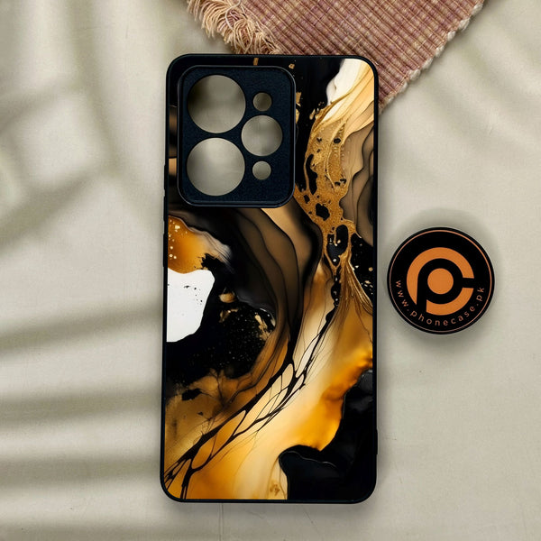 Realme 15 Pro - Liquid Design 10 - Premium Metal Printed Soft Bumper Shock Proof Case