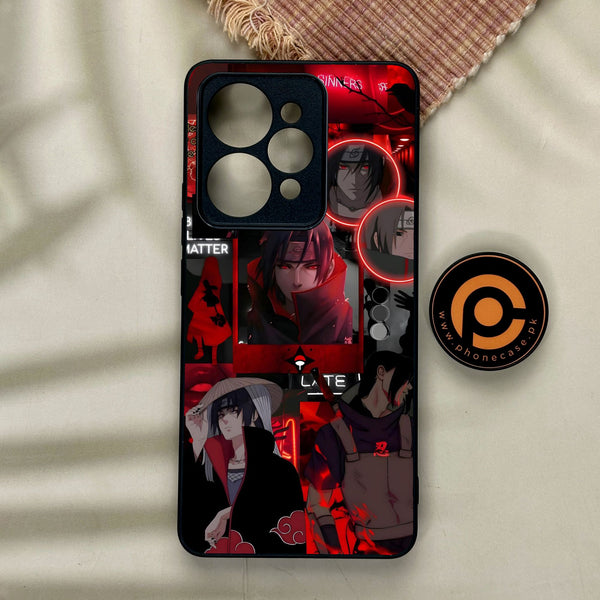 Realme 15 - Itachi Aesthetic - Premium Metal Printed Soft Bumper Shock Proof Case