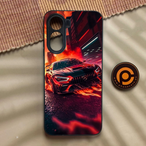 Xiaomi Redmi A7 Pro - Racing Series 2.0 Design 8 - Premium Metal Printed Soft Bumper Shock Proof Case