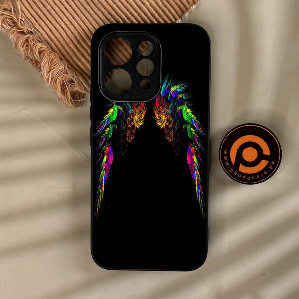 Vivo V70 - Angel Wings Design 10 - Premium Metal Printed Soft Bumper Shock Proof Case