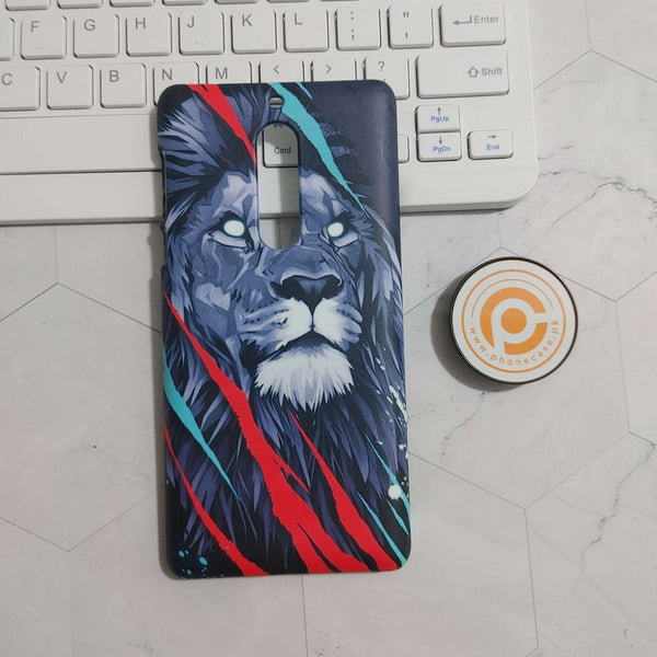 NOKIA 5 Abstract Animated Lion  -  Premium Printed Hard Case CS-25304