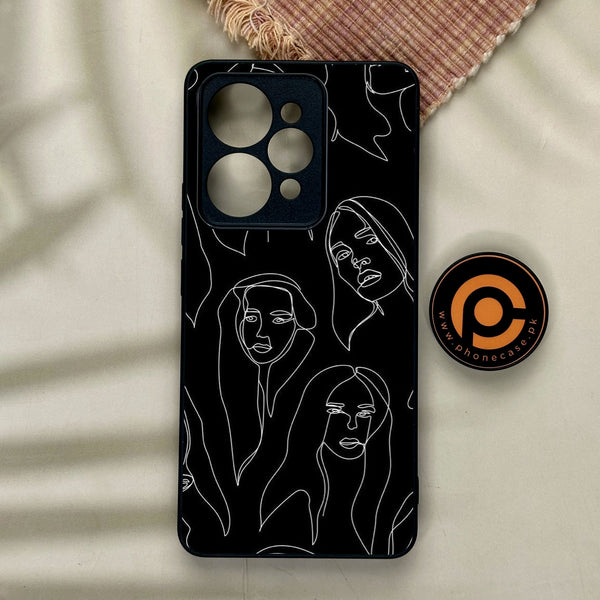 Realme 15 Pro - Girls Design 8 - Premium Metal Printed Soft Bumper Shock Proof Case