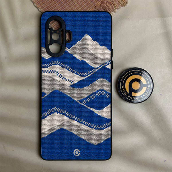 Redmi K40 Gaming - Classic Weave Design 13 - Premium Metal Printed Soft Bumper Shock Proof Case