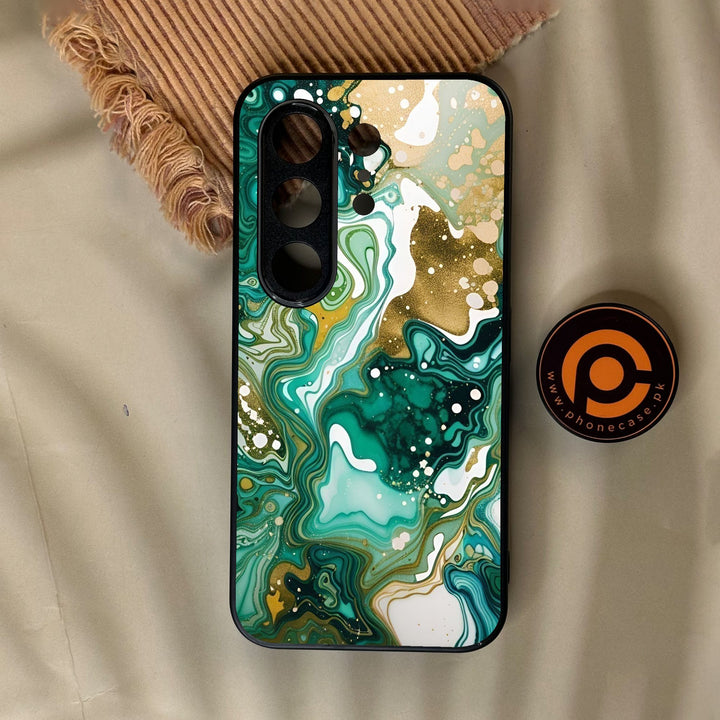 Tecno Camon 50 4G - Liquid 2.0 Design 8 - Premium Metal Printed Soft Bumper Shock Proof Case