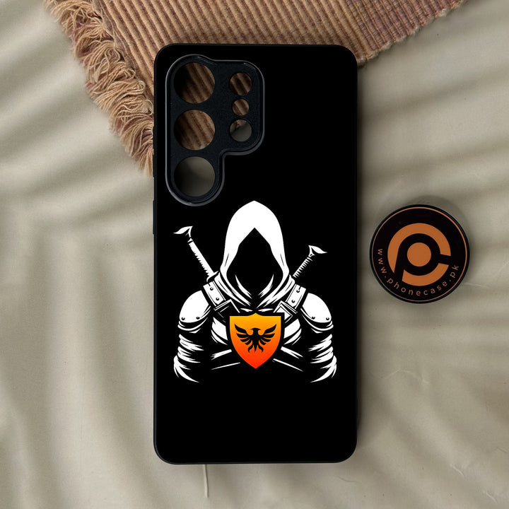 Samsung Galaxy S26 Ultra - Minimalistic Design 6 - Premium Metal Printed Soft Bumper Shock Proof Case