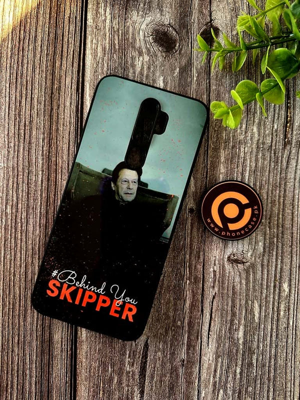 Oppo A5 2020 - PTI Design 16  Premium Printed Glass soft Bumper shock Proof Case CS-40628