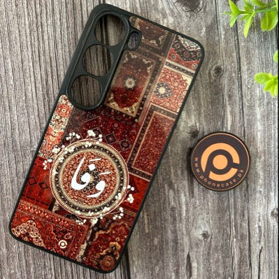 Vivo Y200 4G - Persian Calligraphy Art 06 - Wafa (وَفَا) - Premium Metal Printed soft Bumper Shock Proof Case  CS-45915