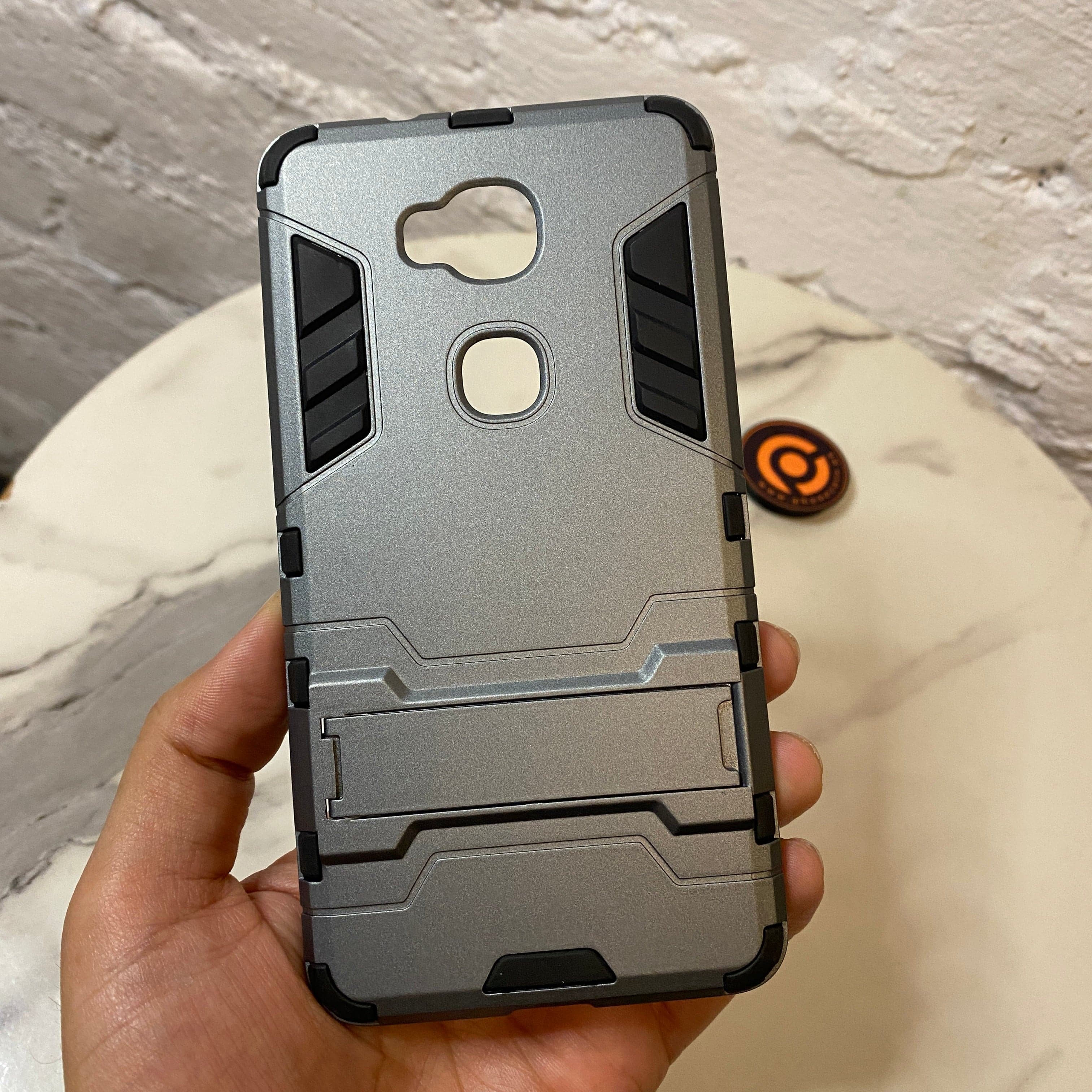 Huawei Honor 5X Hybrid TPU+PC Iron Man Armor Shield Case