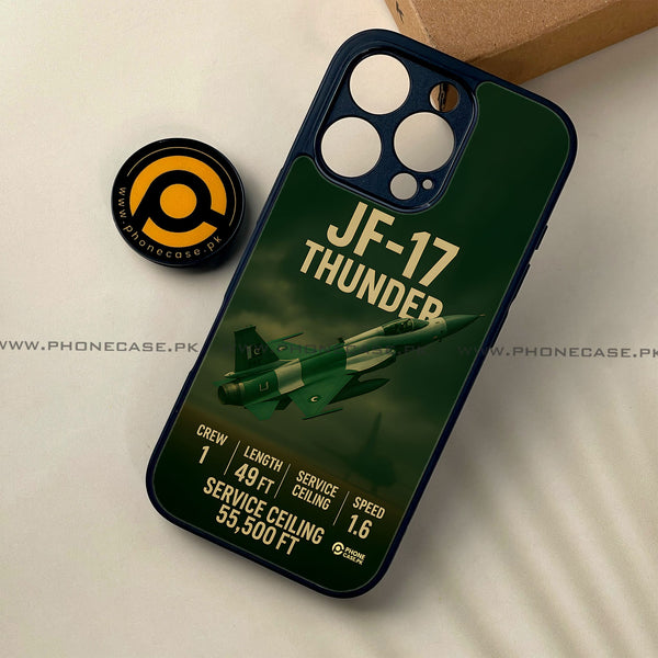 PAF JF-17 Thunder Design 1 - HQ Ultra Shine Premium Metal Phone Case All Models
