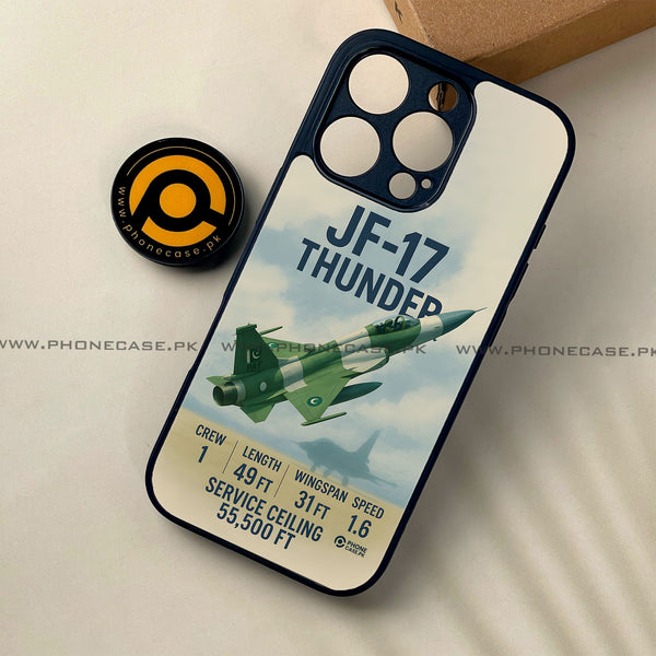 PAF JF-17 Thunder Design 2 - HQ Ultra Shine Premium Metal Phone Case All Models