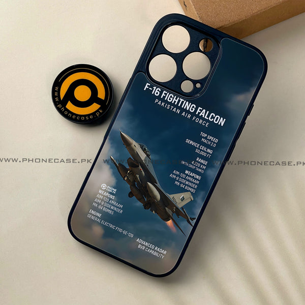 PAF F-16 Fighting Falcon Design 2 - HQ Ultra Shine Premium Metal Phone Case All Models