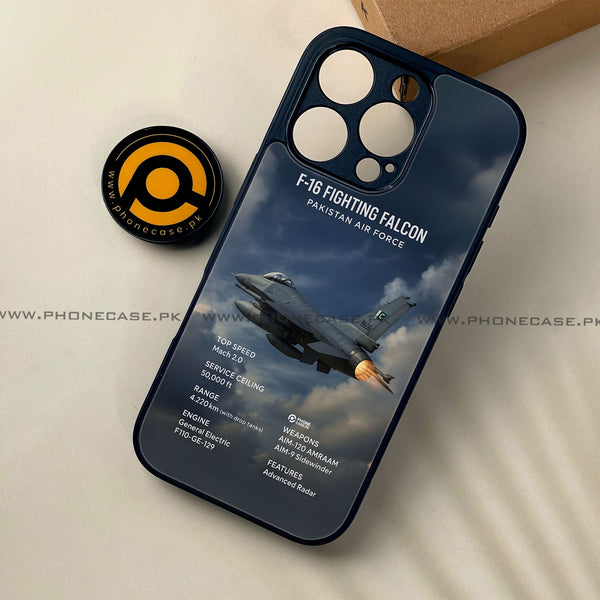 PAF F-16 Fighting Falcon Design 1 - HQ Ultra Shine Premium Metal Phone Case All Models