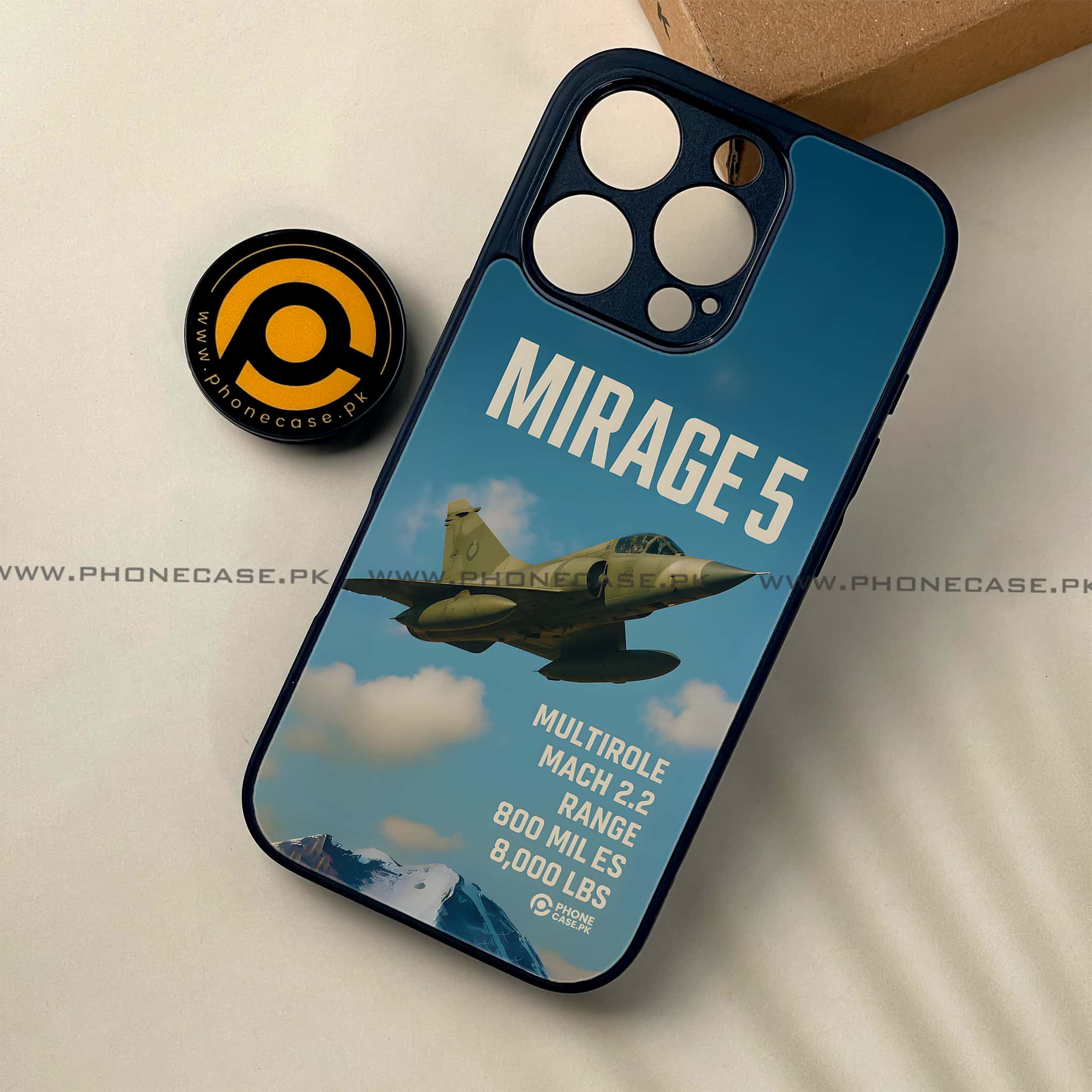 iPhone 16 Pro Max - PAF Jet Series - Premium Printed Metal soft Bumper shock Proof Case
