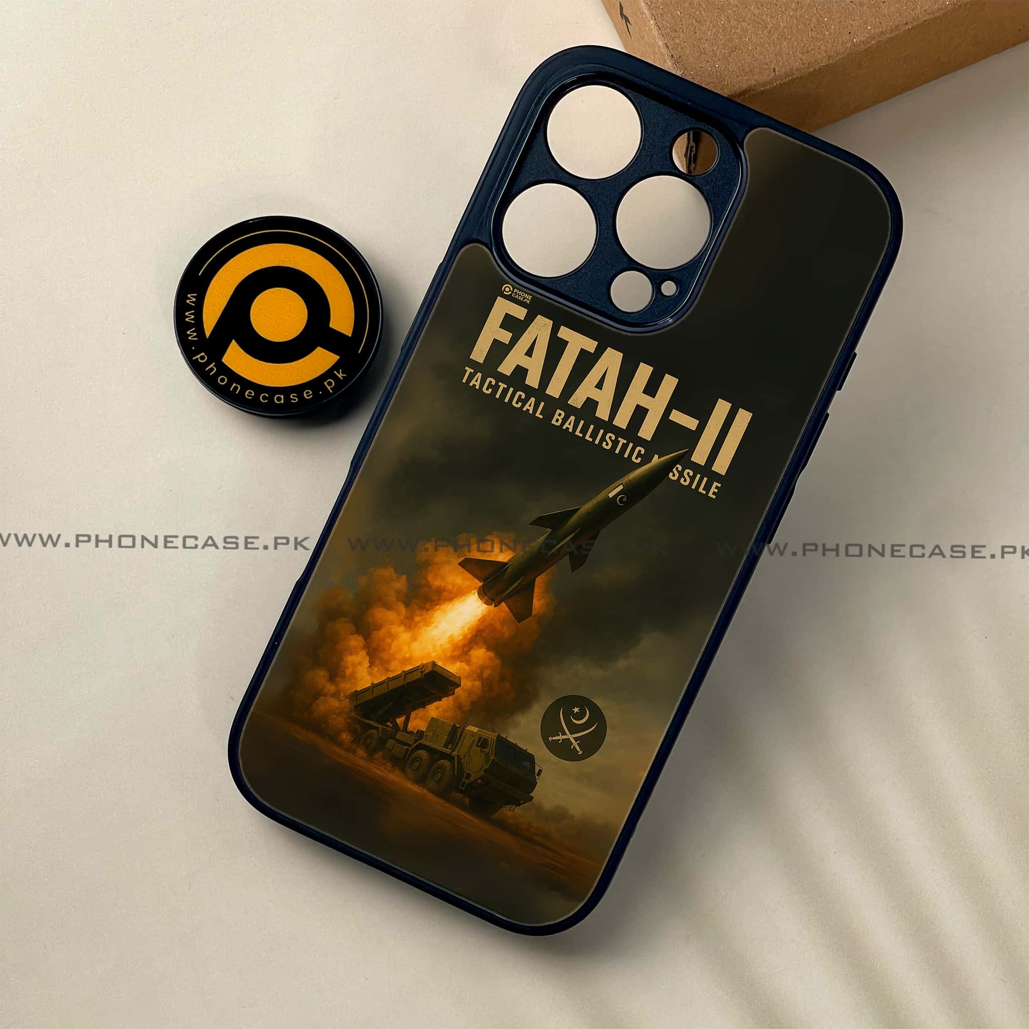 iPhone 16 Pro Max - PAF Jet Series - Premium Printed Metal soft Bumper shock Proof Case