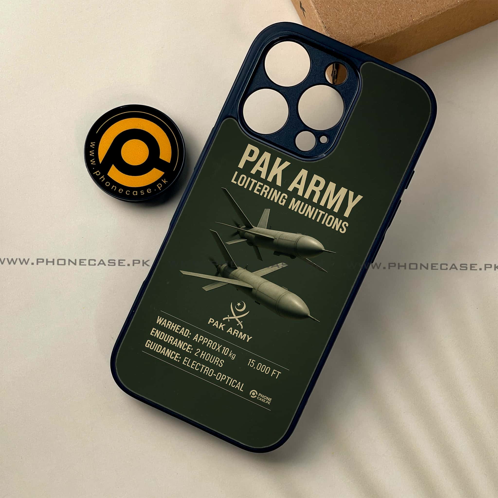 iPhone 16 Pro Max - PAF Jet Series - Premium Printed Metal soft Bumper shock Proof Case