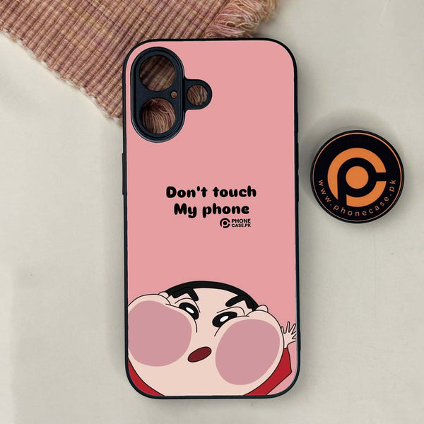Don't touch My phone - HQ Ultra Shine Premium Metal Phone Case All Models