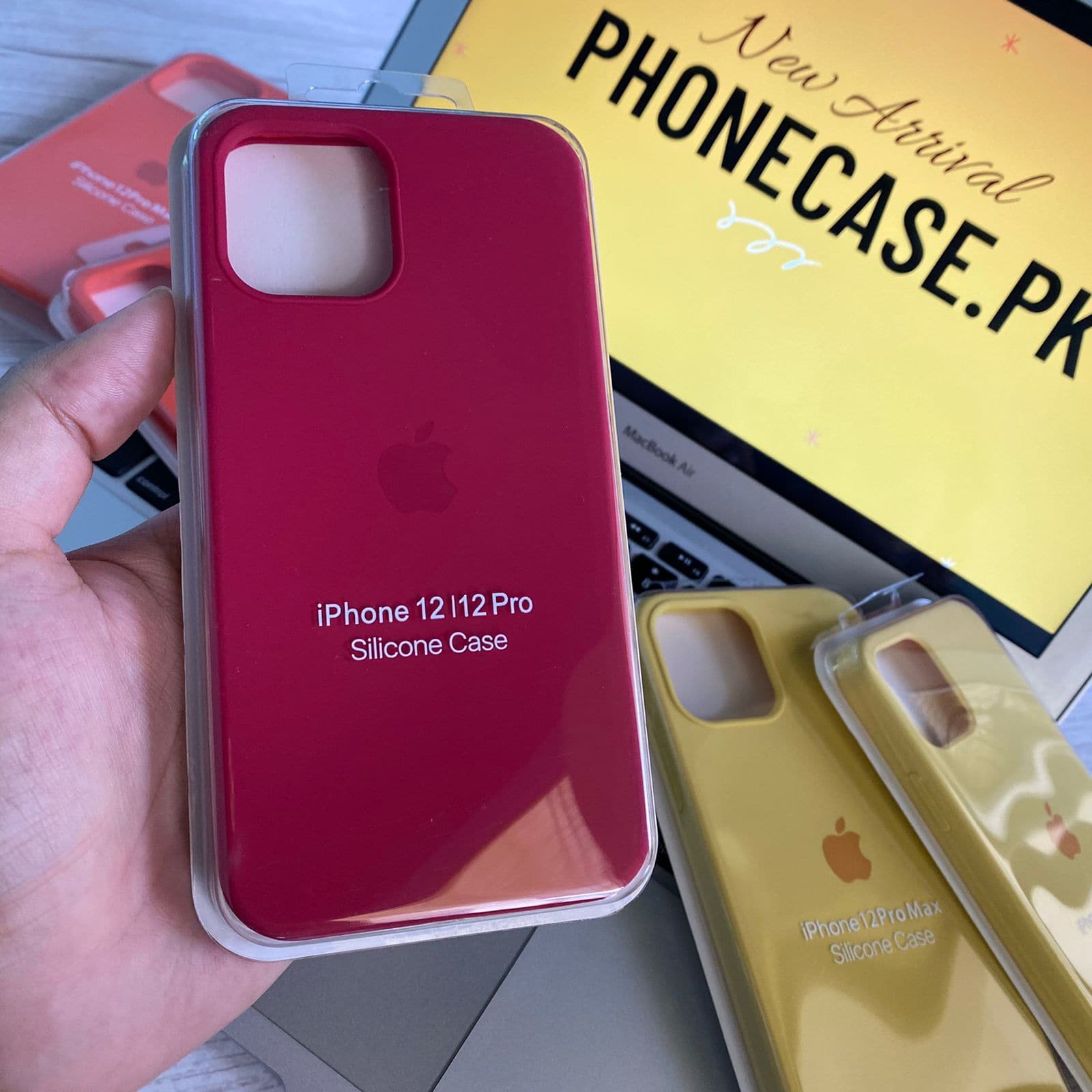 iPhone 12 Pro Max Original Official iPhone Liquid Silicone Case